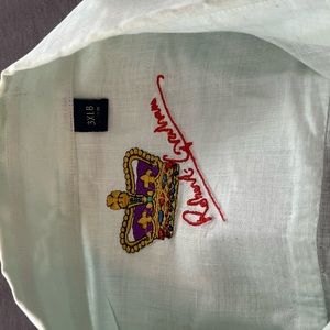 Robert Graham Green Linen Dress Shirt 4xl